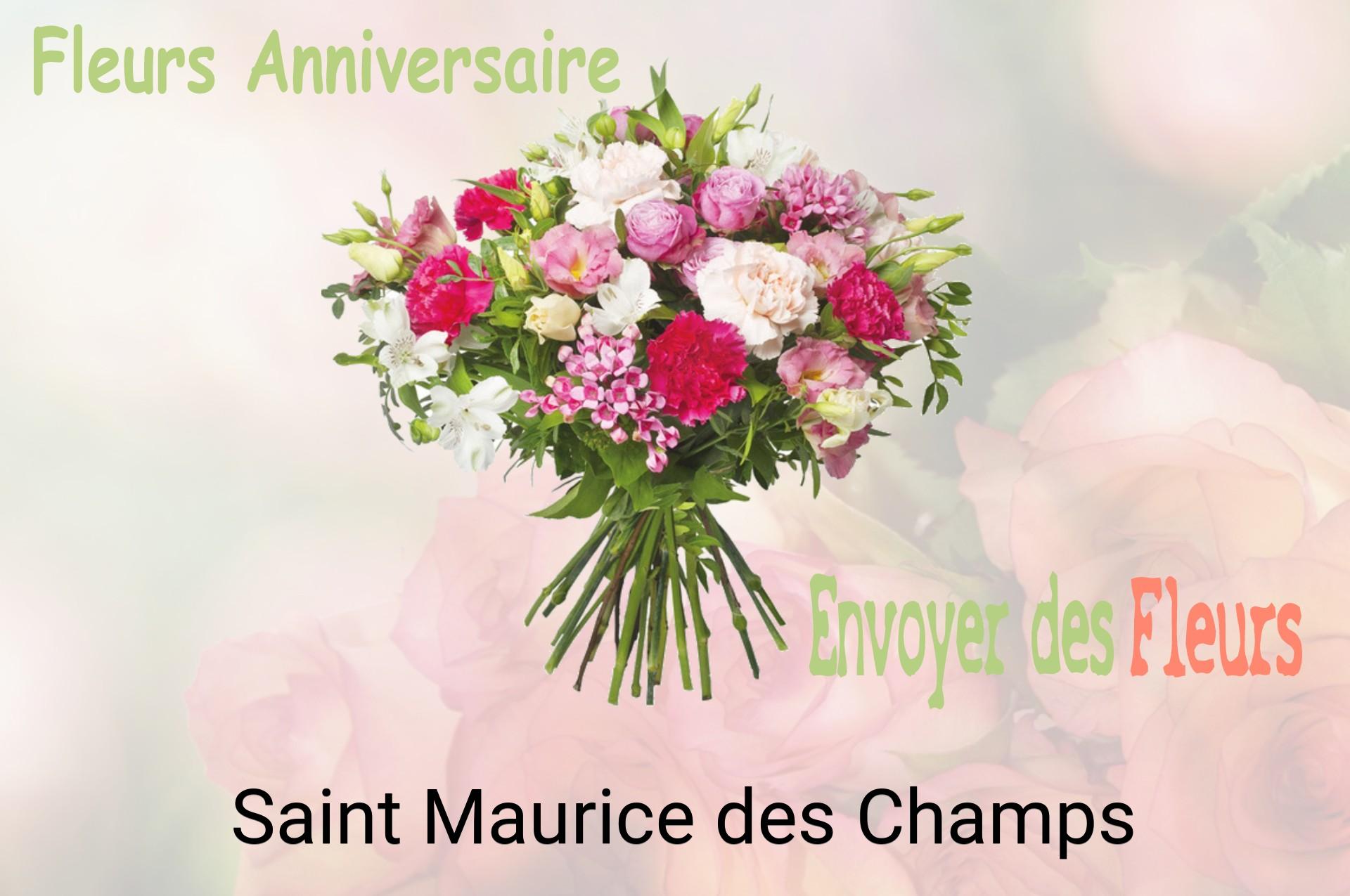 Bouquet de fleurs d’anniversaire livré à Saint-Maurice-des-Champs