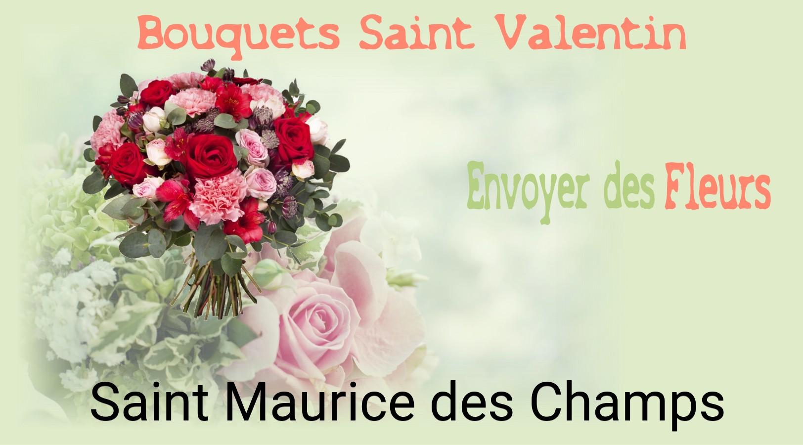 Roses de Saint-Valentin livrées à Saint-Maurice-des-Champs